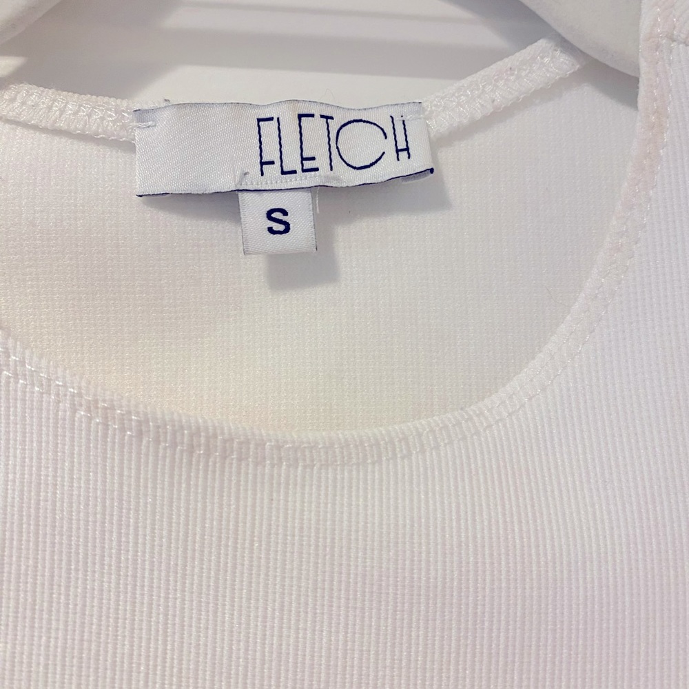 Shop FLETCH Sadie Ruffle Flutter Top - Picture 3 of 4